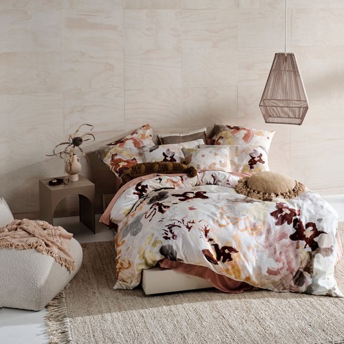 Linen House Symphony Vanilla Doona Quilt Cover Set Queen, King & Super King Size - Picture 5 of 7