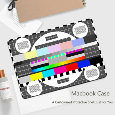 Test Card TV Program Background Case For Macbook Pro Air 11 13 15 16 14 inch M2