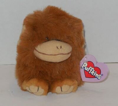 Vintage Swibco Puffkins Collection Plush Style 6622 Amber the Monkey 7-31-97