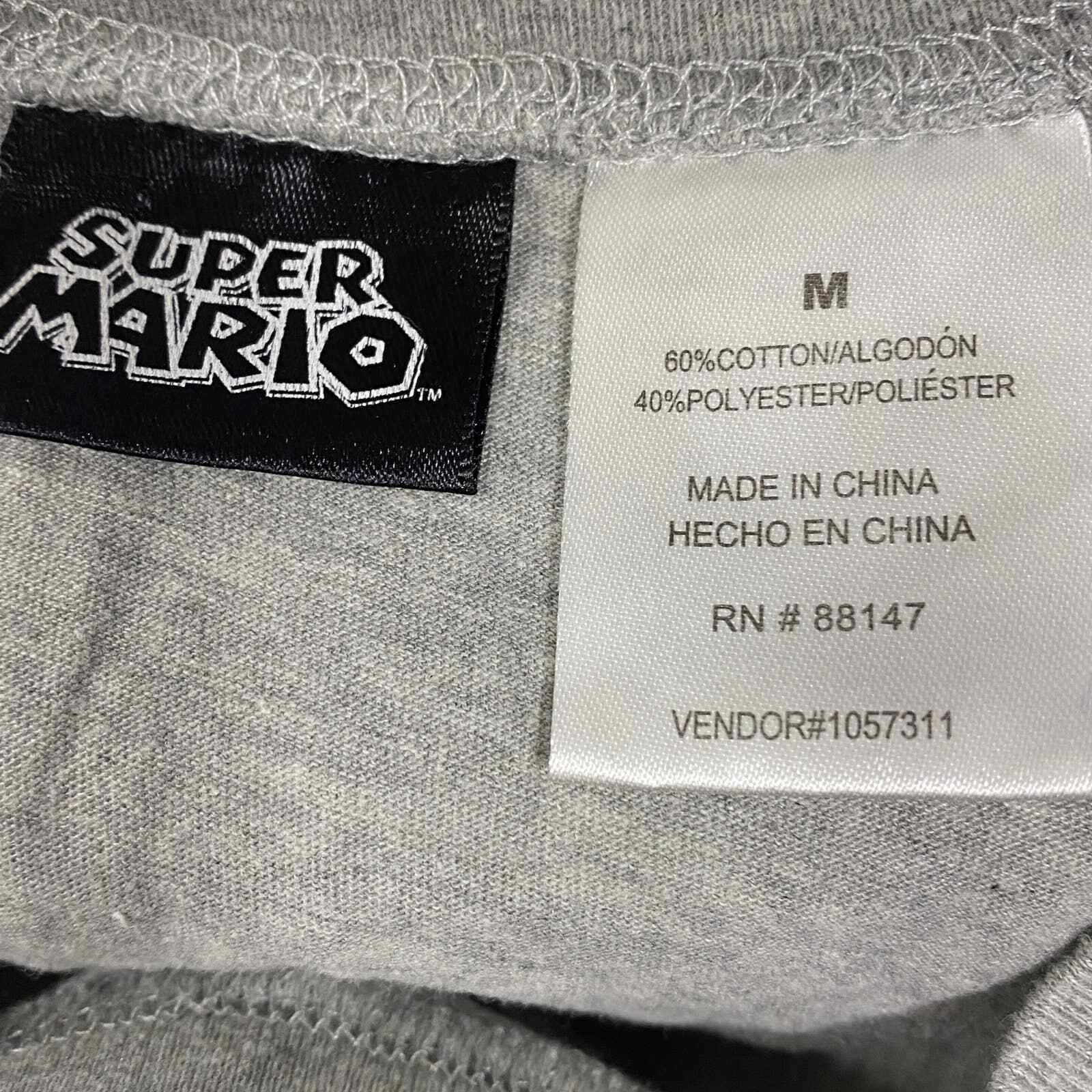 Super Mario Bros. 1 NES Cover T-Shirt Unisex Cotton Adult Funny - Foto 10