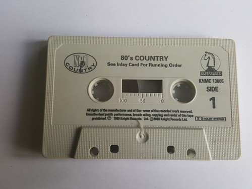 Various – 80's Country. Cassette Tape - Picture 3 of 5
