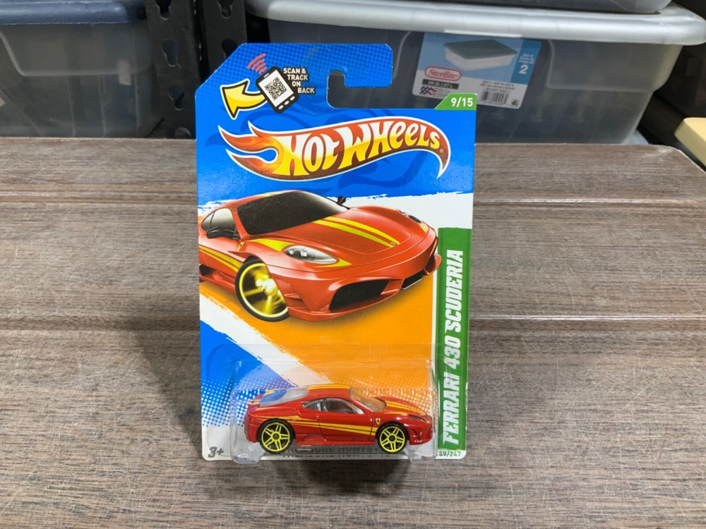 HOT WHEELS TREASURE HUNT FERRARI 430 SCUDERIA