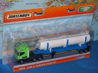 MATCHBOX MBX CAB & TANKER HAULER DETACHABLE CAB 9'' (23cm) ***BRAND NEW & RARE***