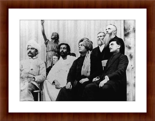 Nikola Tesla Swami Vivekananda Thomas Edison Worlds Fair Photo Wall Art
