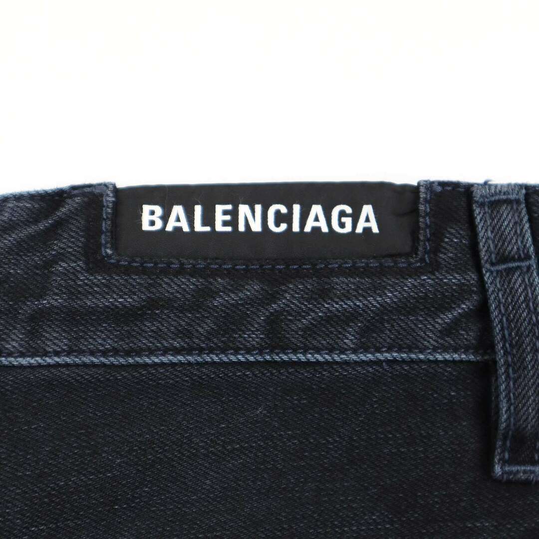 BALENCIAGA 24SS Drawstring Baggy Jeans Denim Pants 786643 BALENCIAGA 24SS Drawstring Baggy Jeans Denim Pants 786643