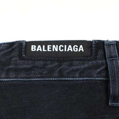 BALENCIAGA 24SS Drawstring Baggy Jeans Denim Pants 786643 BALENCIAGA 24SS Drawstring Baggy Jeans Denim Pants 786643