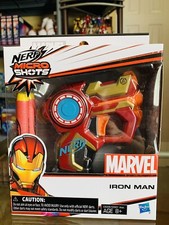 NERF MicroShots 03 Marvel IRON MAN 2-Dart Blaster Hasbro