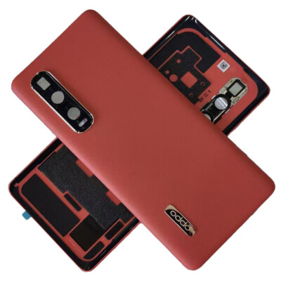 Jielangxin Cover In Pelle Per Oppo Find X2 Lite (CPH2005) - Custodia Portafoglio Con Supporto E Slot Porta Carte (Marrone) - 2