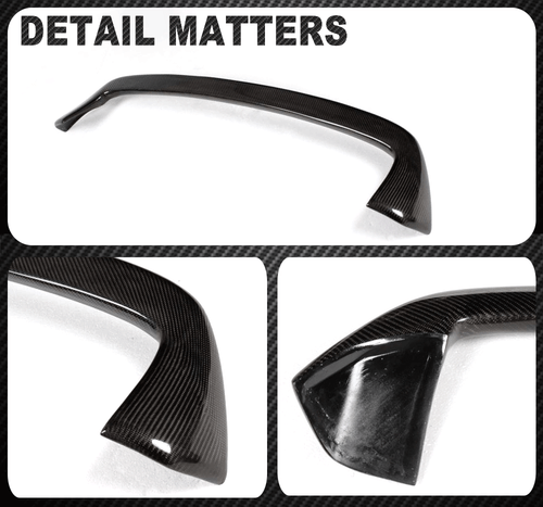 Alerón de techo de carbono alerón trasero ala labio para BMW Serie 1 F20 F21 M135i 125i 12-14 - Imagen 13 de 13