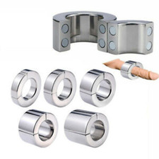 Mens Ball Stretcher Weight Heavy Magnetic Stainless Steel Ball Stretching Weight