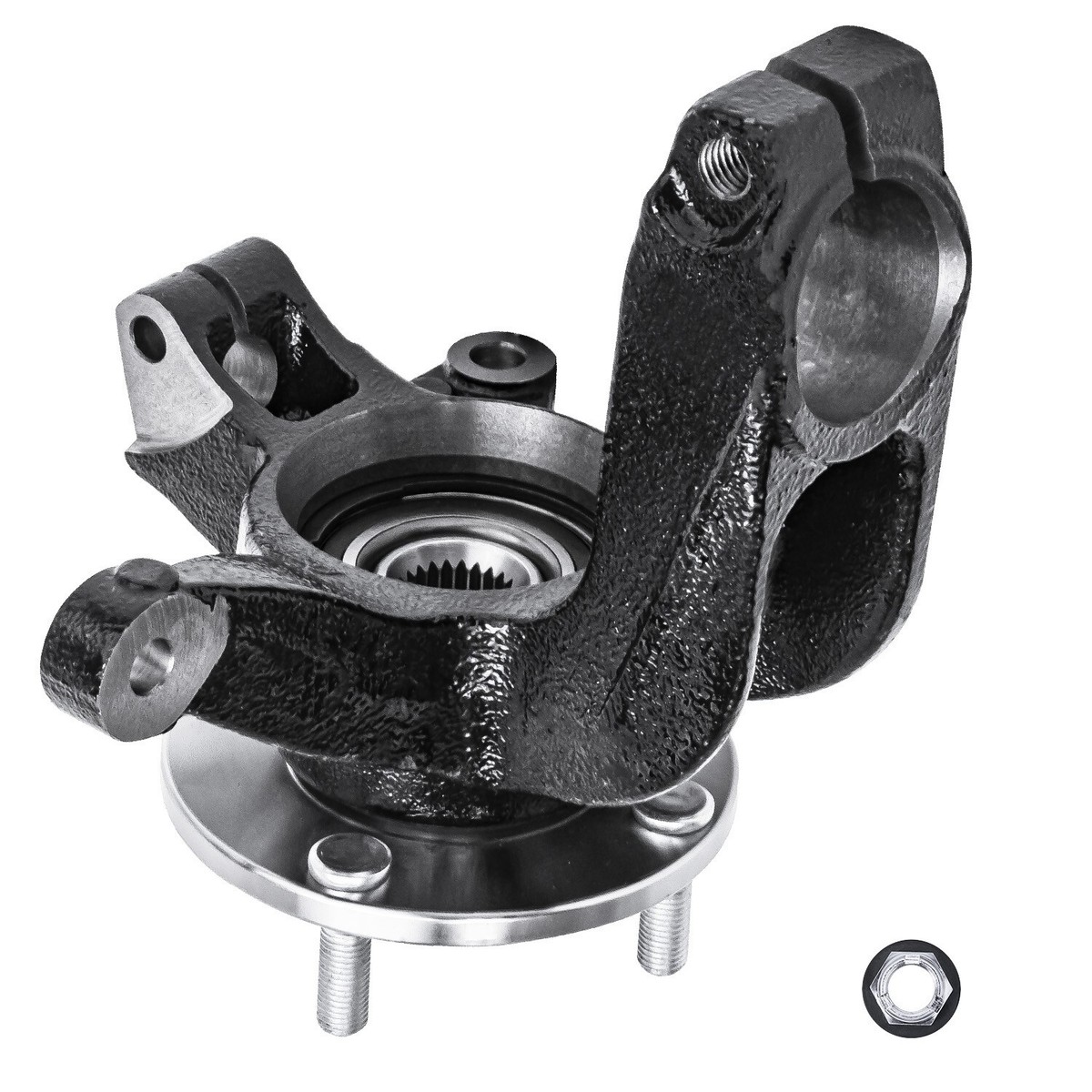 SKF Front Wheel Hub And Bearing Assembly Kit BR930876K - Compatible With Ford & Lincoln Models 2011-2015