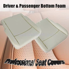 Front Driver & Passenger Bottom Seat Foam Pad Cushion For 09-18 Dodge Ram 1500