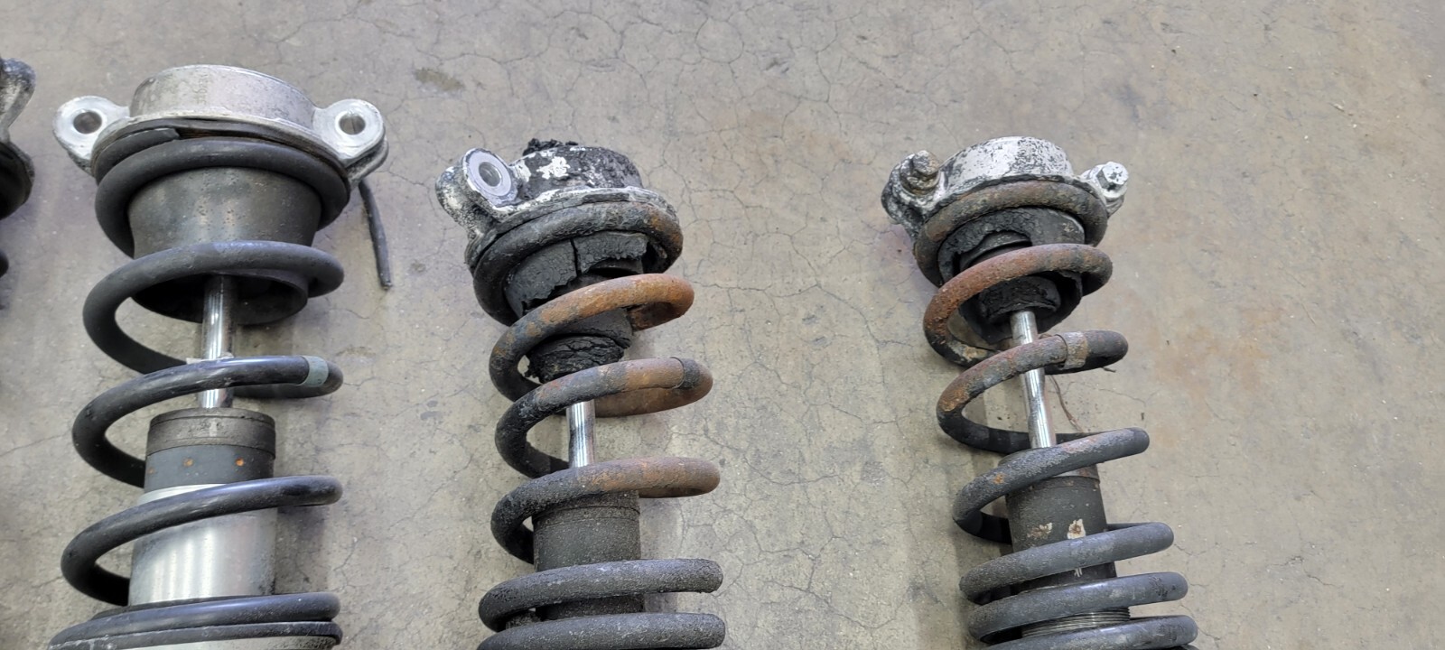 FERRARI 488 GTB SPIDER F8 TRIBUTO FRONT REAR SHOCK ABSORBER SET OEM 