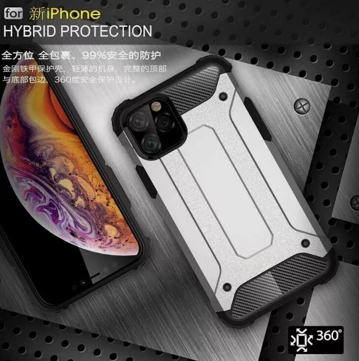 Shockproof Hard Armor Case For iPhone 16 14 15 16 Pro Max 13 12 Pro 11 XR 7 8 SE - Image 2 of 4