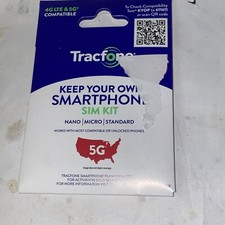 Tracfone KYOP Keep Your Own Phone Sim Card 3/1 Kit Cdma Nuovo Chiama Amici