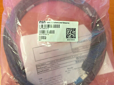 Nokia NSN CS86014.12 Cable Fiber Aarc (R)-Lc (D) Armor 2F W/ Seal