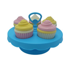 Play Food Life Size Cupcakes With Stand