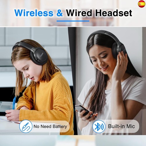 Uliptz Auriculares Inalámbricos Bluetooth, 65 Horas de Reproducción, 6 Modos de - Imagen 7 de 7