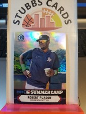 2021 Bowman Chrome 2020 Summer Camp Robert Puason Oakland Athletics #SC-7