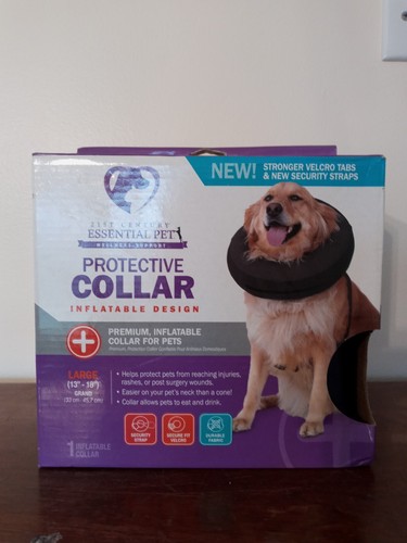 21st Century Essential Pet Inflatable Protective Collar  Large 13-18 inches