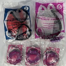 2014 McDonalds The Amazing Spider-Man 2 Lot Of 5 Happy Meal Toys