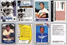 Roy Campanella 4 Card Lot - HOF Brooklyn Dodgers / Baltimore Elite Giants