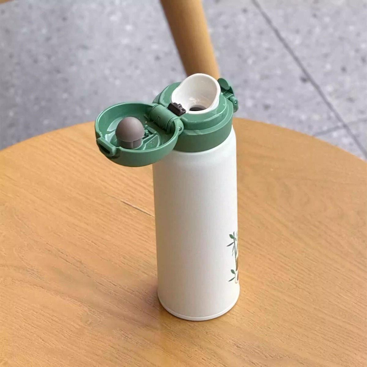 New China Starbucks X Thermos 2024 Green Panda 17oz SS Vacuum Cup