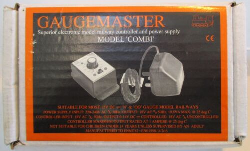 Gaugemaster COMBI Single Train Controller 12 Volt DC Controlled Output New Boxed - Picture 4 of 12