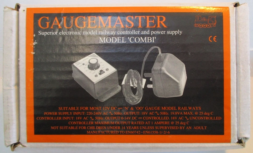 Gaugemaster COMBI Single Train Controller 12 Volt DC Controlled Output New Boxed - Image 4 of 4