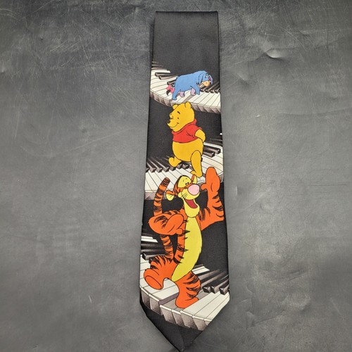 Lot of 2 Winnie the Pooh Disney Exquisite Apparel Ties Disney - Picture 13 of 13