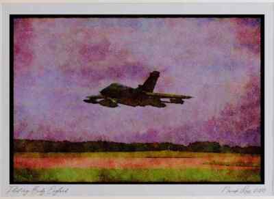 359049 Panavia PA 200 Tornado IDS German Air Force Ltd Ed A3 Aquarell