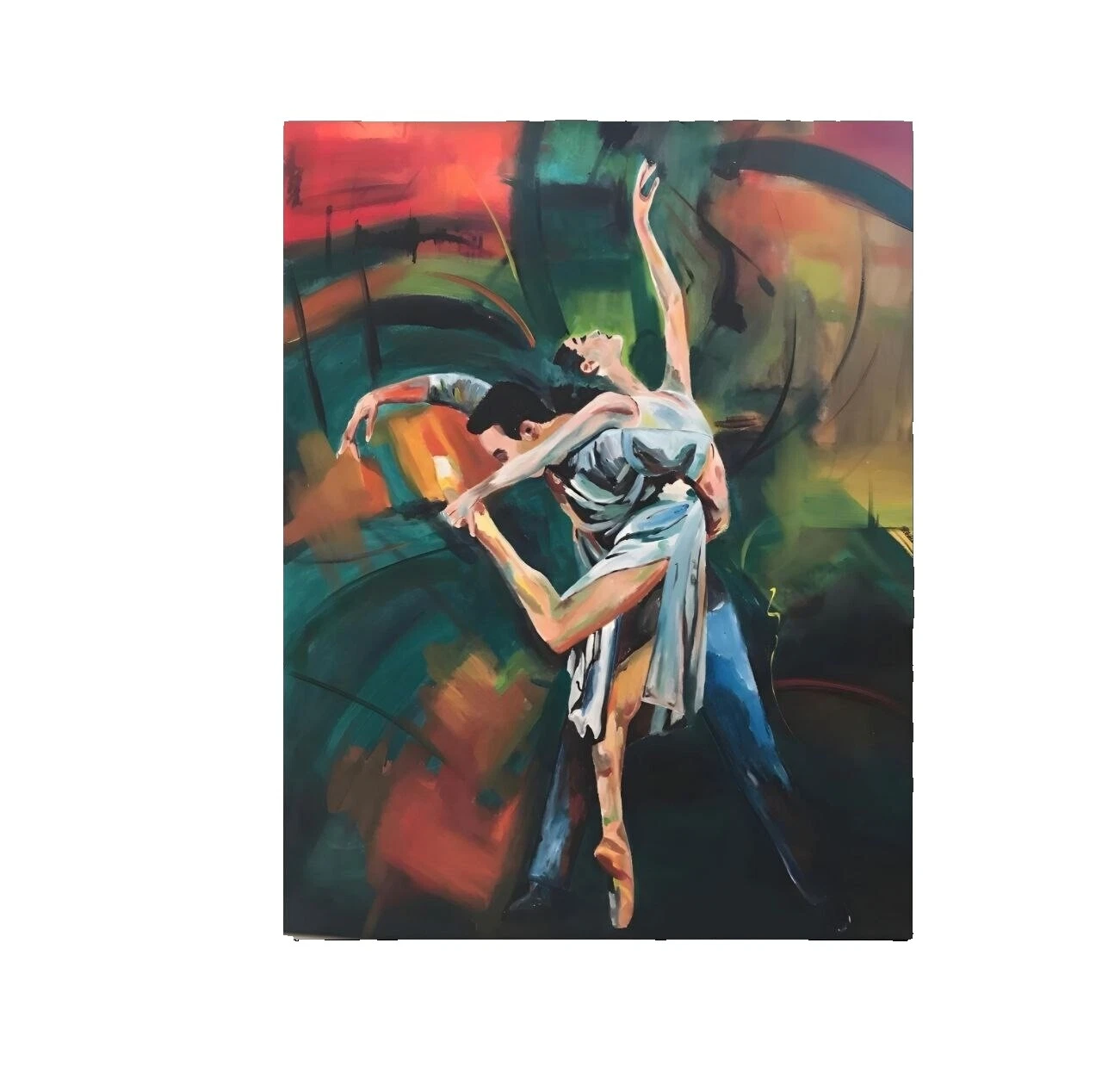 Pinturas abstractas de Arte de baile