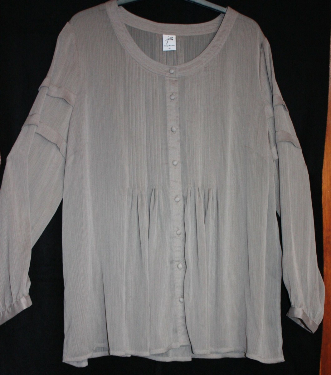 BLOUSE JACQUELINE RIU FRENCH SIZE FR 46 eBay