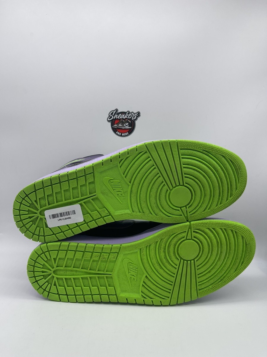 Nike Air Jordan 1 Retro Joker Black Purple Electric Green Nike Air Jordan 1 Retro Joker Black Purple Electric Green