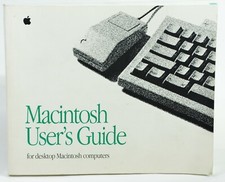 VINTAGE 1992 Macintosh Users Guide Desktop Mac Computer Classic Instruction Book