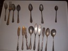Vtg Silverware Lot *SOME STAMPED SILVER PLATED*  16 Pieces Total W.M ROGERS Etc