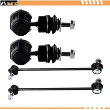 For 2004-2009 Mazda 3 Front Rear Anti Sway Stabilizer Bar Linkage Suspension Kit
