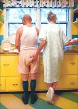 Woman Goosing Husband Funny Birthday Card - Greeting Card By Avanti Press