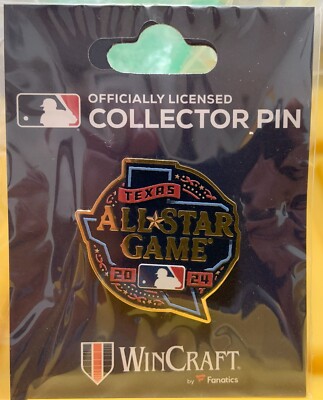 2024 MLB TEXAS ALL STAR GAME COLLECTOR PIN NEW WINCRAFT