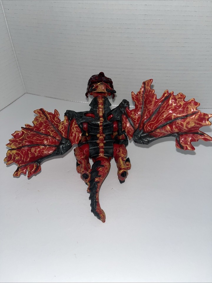 Mega Bloks Fire Ice Dragons 9889 Portal Of Fire | Presque Complet Avec Notice