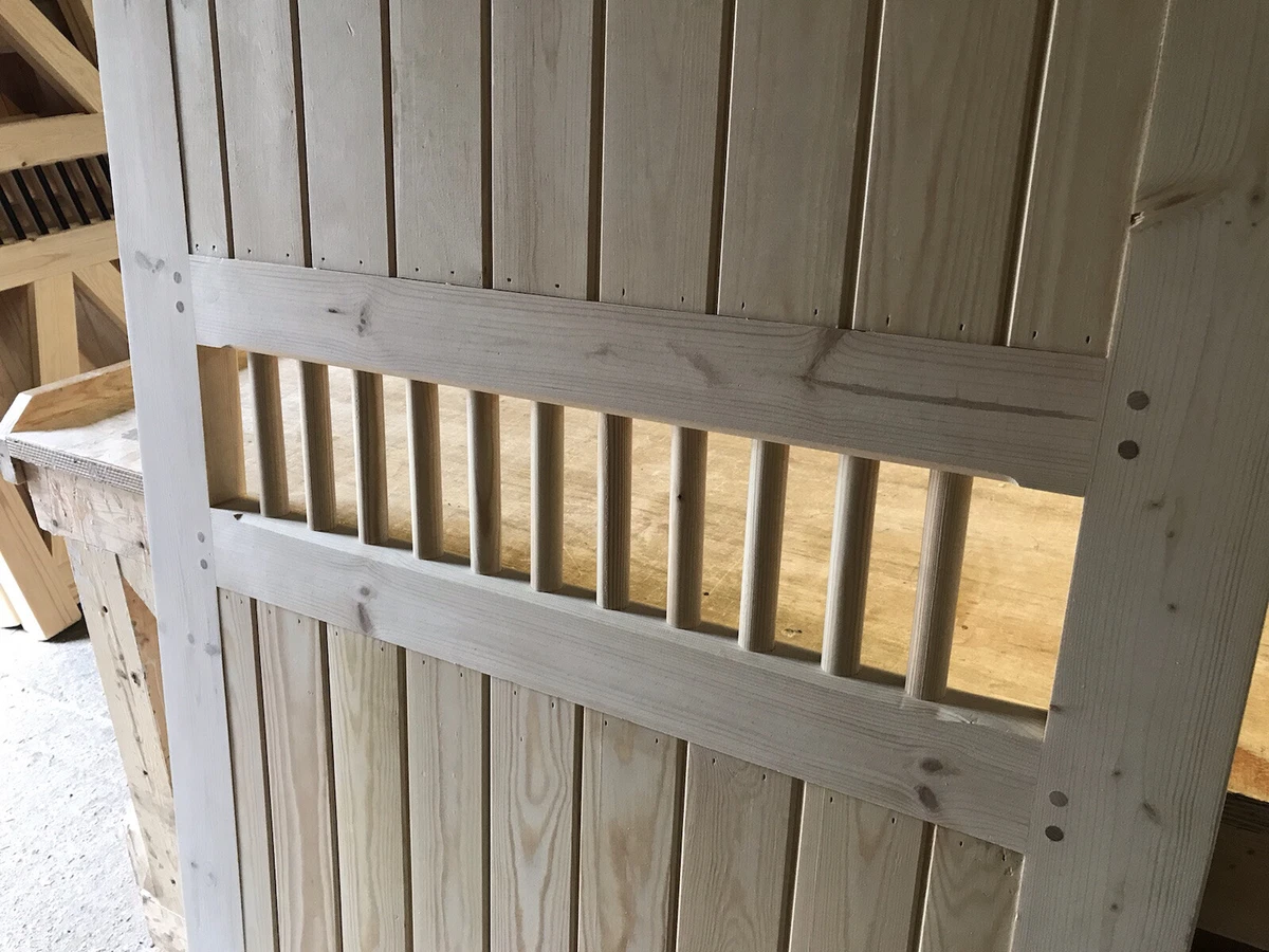 Wooden Garden Gate New Side Entrance Bespoke Gates Near Me Dog Lookout Redwood