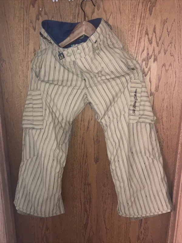 burton shaun white collection snowboard ski cargo pants