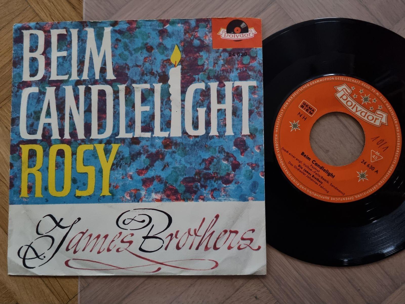 7"" Single James Brothers - Beim Candlelight Vinyl Germany