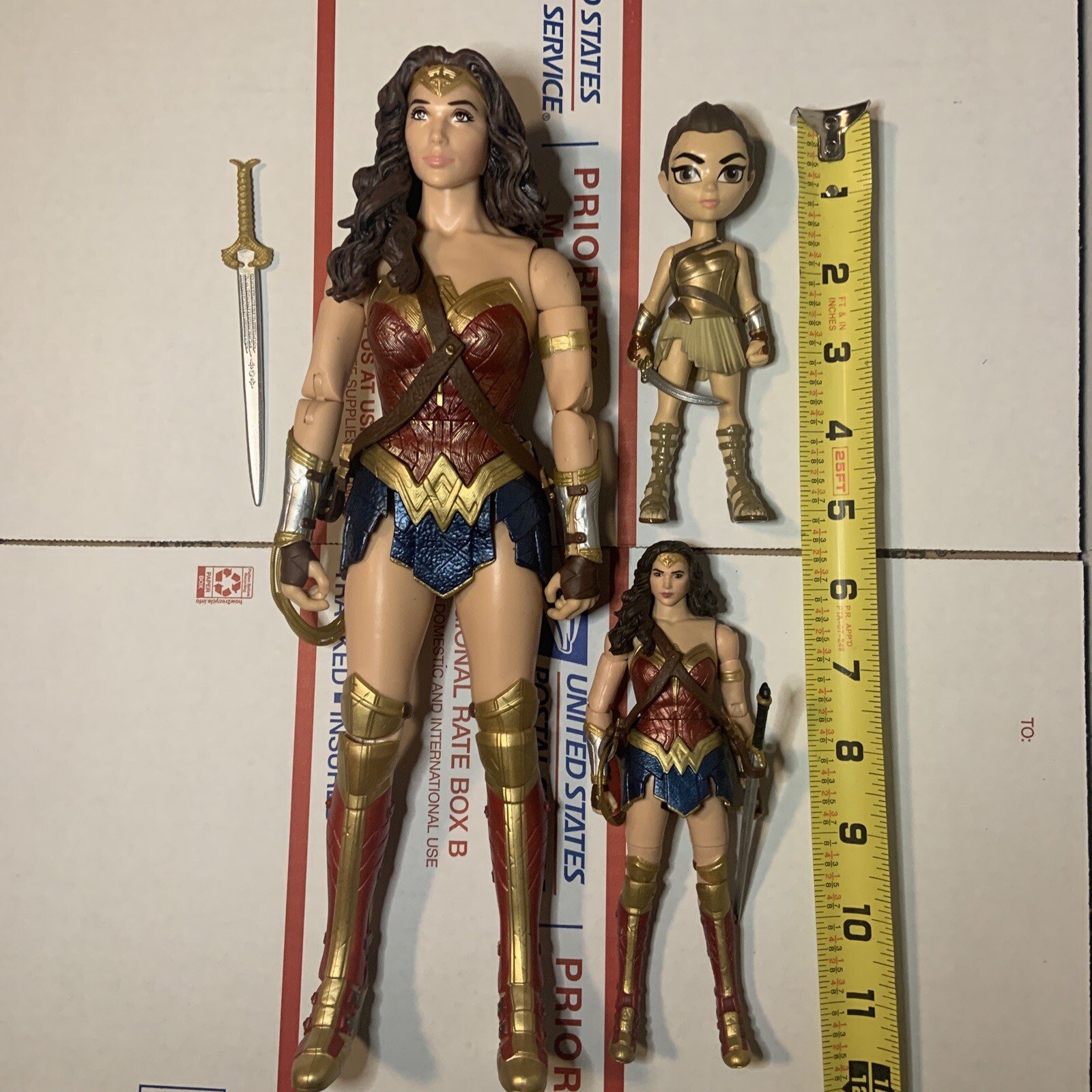 2016(NEW) Wonder Woman(Gal Gadot) 12 Inch Figure, DC Comics Multiverse, Mattel