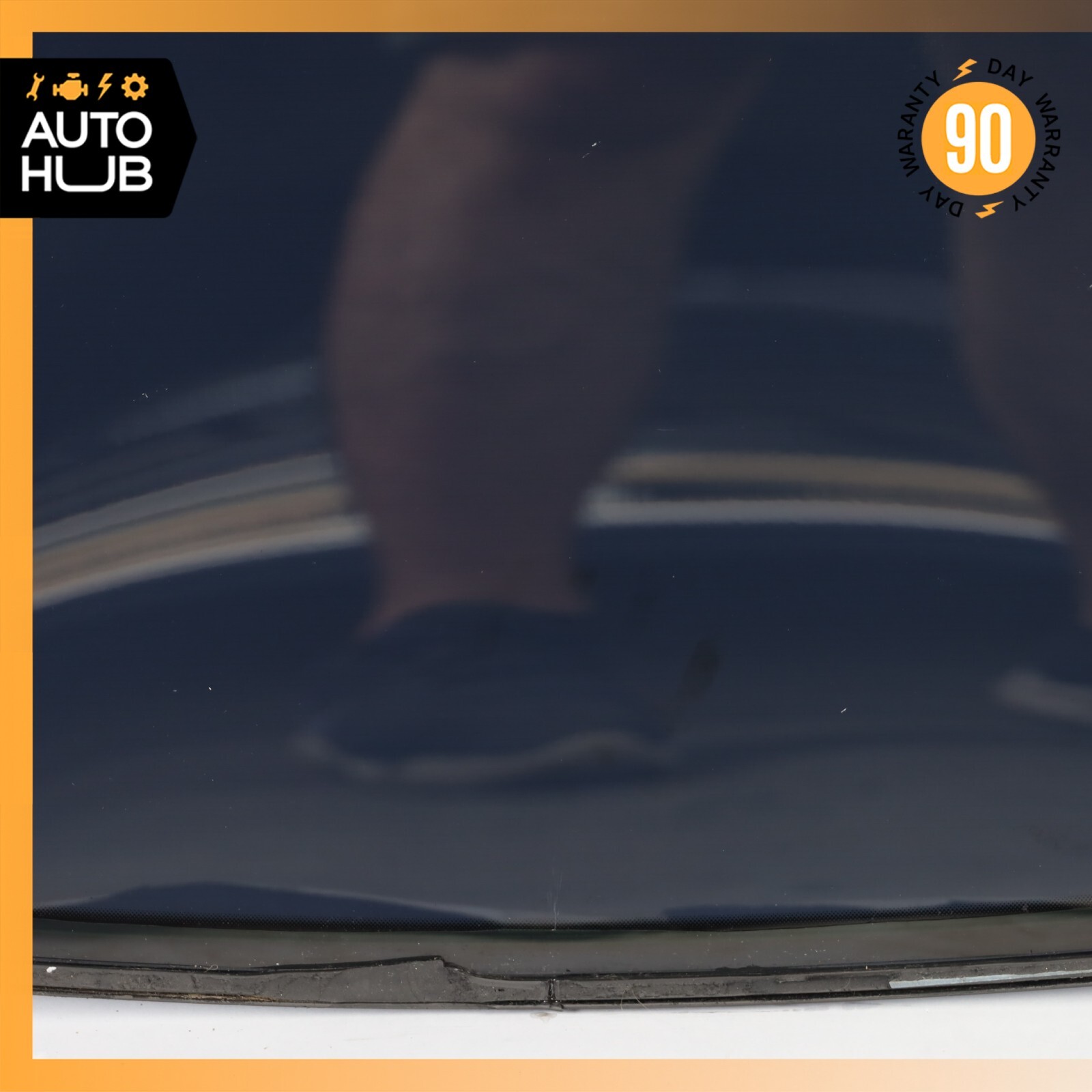 03-10 Bentley Continental GT Coupe Rear Windshield Wind Shield Glass OEM