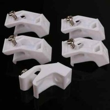 Curtain Rail Track Brackets x5 – Fits Integra Decorail Glide System Support Clip