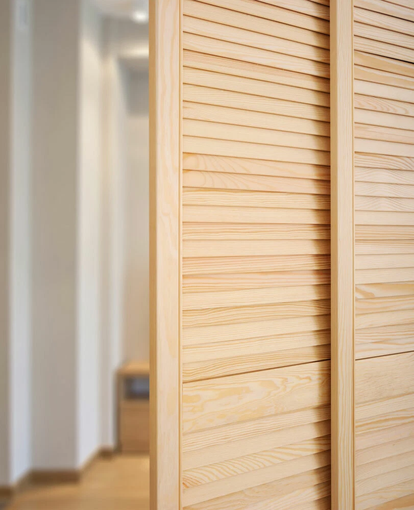 Pine wardrobe doors for cheap sale