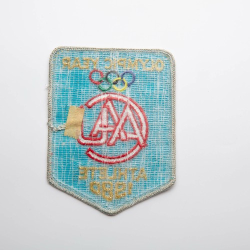 Vintage 1980 Olympic Year Athlete Patch AAU - Picture 2 of 4