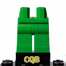 NEW LEGO - Figure Legs - plain Green Pants - GENUINE LEGO regular leg