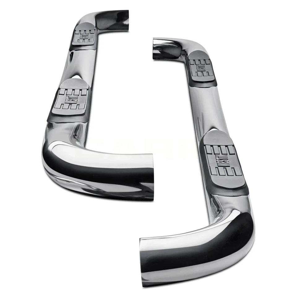 For Dodge Ram 2500 03-09 Westin 3" E-Series Cab Length Polished Round Step Bars Foto 4 de 4